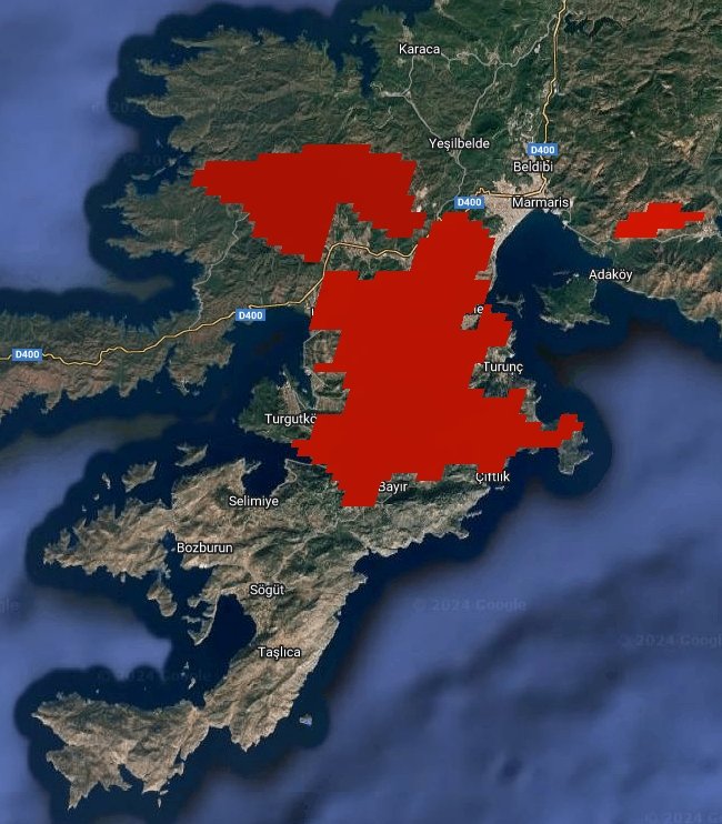 Yangın Alanları Tespiti